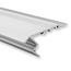 LED trapprofiel 1,2 meter met afdekking 41,5 mm x 20,6 mm - D11