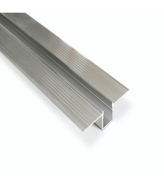 Trimless LED profiel plafond stuc met klikafdekking 50,4 mm x 14,7 mm - Trimless10ALU