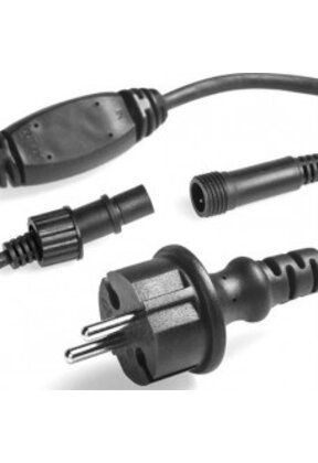 Waterdichte stroomkabel 3 meter kerstverlichting voor PRO kerstverlichting