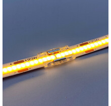 COB LED strip connector recht - soldeervrij - klik connector - 8mm COB