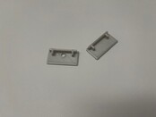 Set van twee eindkappen t.b.v. GIPS05.C3ALU