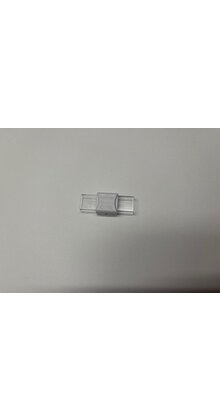 IP68 COB LED strip connector recht - soldeervrij - klik connector - 10mm IP68 COB