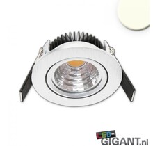 Plug and play LED Downlight geanodiseerd aluminium kantelbaar – warm wit 2700k 24v 5w LG114689