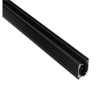 3-fase track rail - zwart - 2 meter