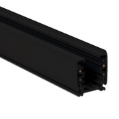 3-fase track rail - zwart - 2 meter