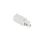 Trackrail verlichting 3 fase Luksus - Budget vriendelijke railverlichting 3- fase rail aansluitstuk- wit - links LG62000022W