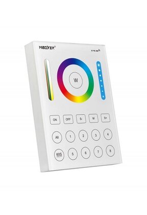 LED afstandsbediening All in one wandpaneel 8 zone B8