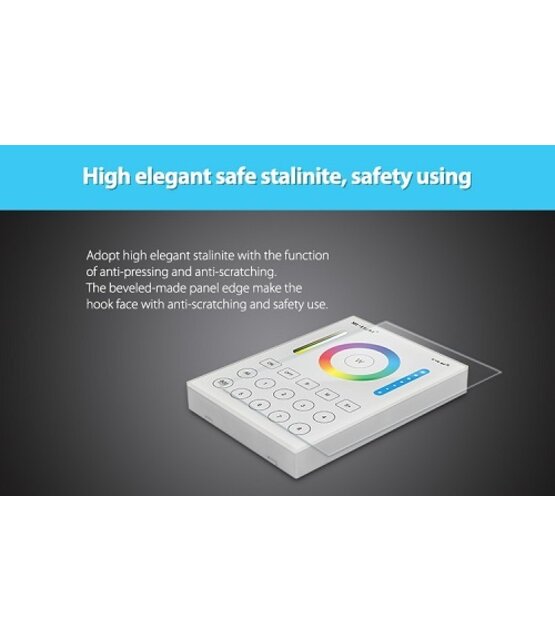 LED afstandsbediening All in one wandpaneel 8 zone B8