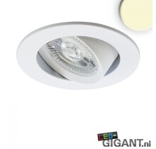 Plug and play LED Inbouwspot kantelbaar wit – warm wit 3000k 24v 8w LG114887