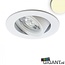 Plug and play LED Inbouwspot kantelbaar wit – warm wit 3000k 24v 8w LG114887