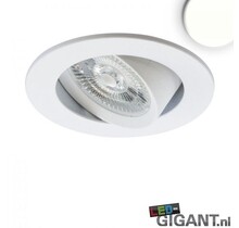 Plug and play LED Inbouwspot kantelbaar wit – Natuurlijk wit 4000k 24v 8w LG114888