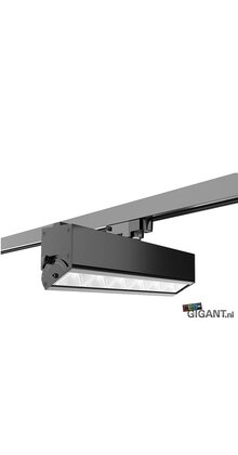 3- fase Trackline Toledo, zwart, Trackrails