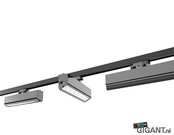 3- fase Trackline Toledo, zwart, Trackrails