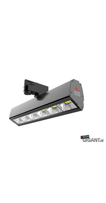 3- fase Trackspot Toledo mutli, zwart, Railspot