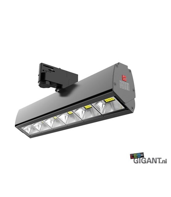 3- fase Trackspot Toledo mutli, zwart, Railspot