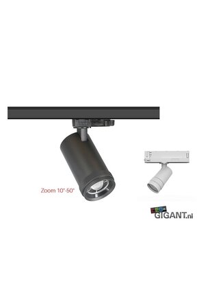 3- fase Trackspot Vigo Triac, zwart, Railspot