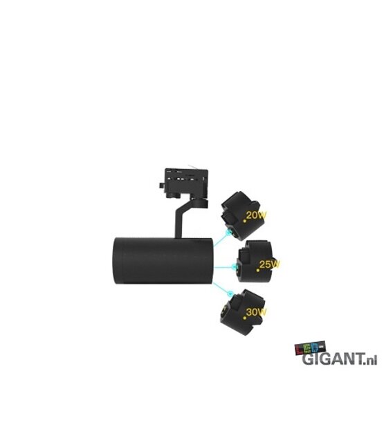 3- fase Trackspot Madrid, zwart, Railspot