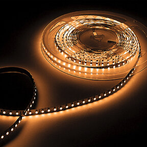 PRO LUMEN LED strip extra warm wit 6W 771LM 64LED p/m 24VDC IP20 2700K CRI91 - 5 meter