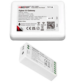Zigbee 3.0 LED controller 2-1 FUT035Z + Draadloze Gateway ZB-Box3