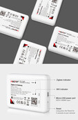 Zigbee 3.0 / TUYA LED controller 2-1 FUT035Z + Draadloze Gateway ZB-Box3