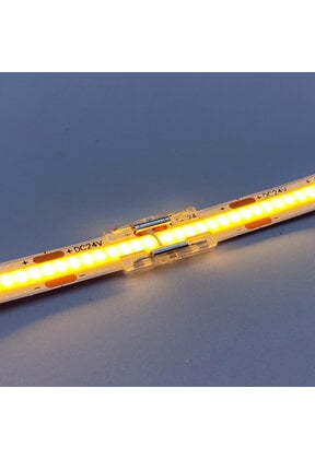 120 LED's p/m LED strip klik connector recht - soldeervrij