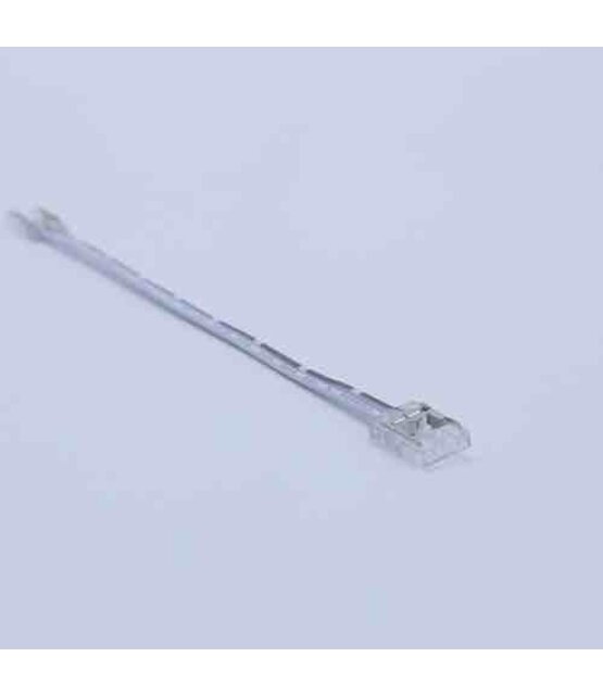 120 LED's p/m LED strip connector met draad 8mm - 2 zijdig draad - IP20