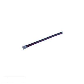 RGB COB led strip connector - kabel naar strip - 1 zijdig - soldeervrij - IP20
