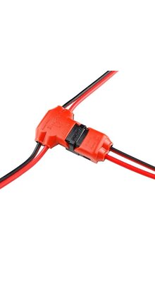 3 weg T koppelstuk voor LED strips – T splitter Draad doorsnede: 18-24AWG - LED strip traptrede connector