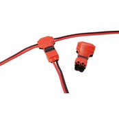 3 weg T koppelstuk voor LED strips – T splitter Draad doorsnede: 18-24AWG