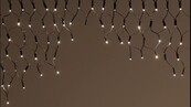 IJspegel kerstverlichting 3m breed 60cm hoog 296 LED - Warm Wit - Twinkel functie