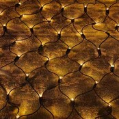 1,5 x 14 meter net kerstverlichting - 1680 LEDs - warm wit - IP67 waterdicht - PRO LUKSUS