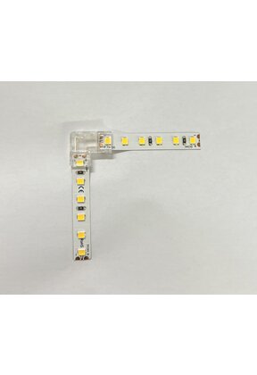 LED strip L hoek connector 8mm