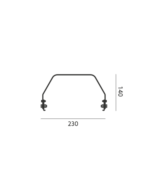 HIGH BAY montagebeugel plafond 100 watt high bay