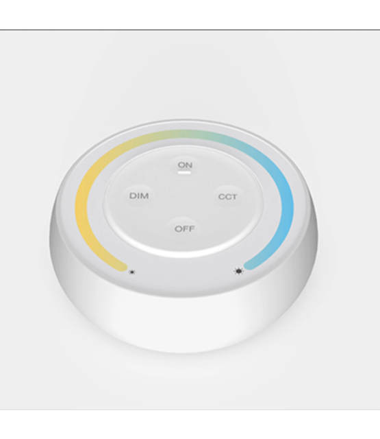 Dual white LED wanddimmer - Wit - Draadloos - S1-W