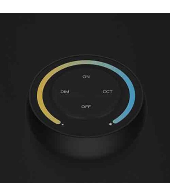 Dual white LED wanddimmer - Zwart - Draadloos - S1-B