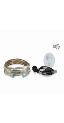 Koppelbare waterdichte LED Lichtslang - 5 meter - natuurlijk wit 4000K 230V 30W + stroomkabel 1,5m - STARTSET PRO