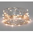 Kerstverlichting Luksus Lichtregen - Gordijnverlichting 10 x 300cm met flash functie - 300 LED lampjes - warm wit zilverdraad - ip44 voor binnen en buiten