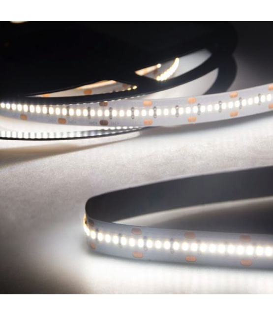 Waterdichte LED Strip 48 Volt RGBWW 19W 96 Led/m 1020 Lumen IP68 20 meter rol