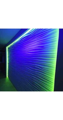 Waterdichte LED Strip 48 Volt RGBWW 19W 96 Led/m 1020 Lumen IP68 20 meter rol