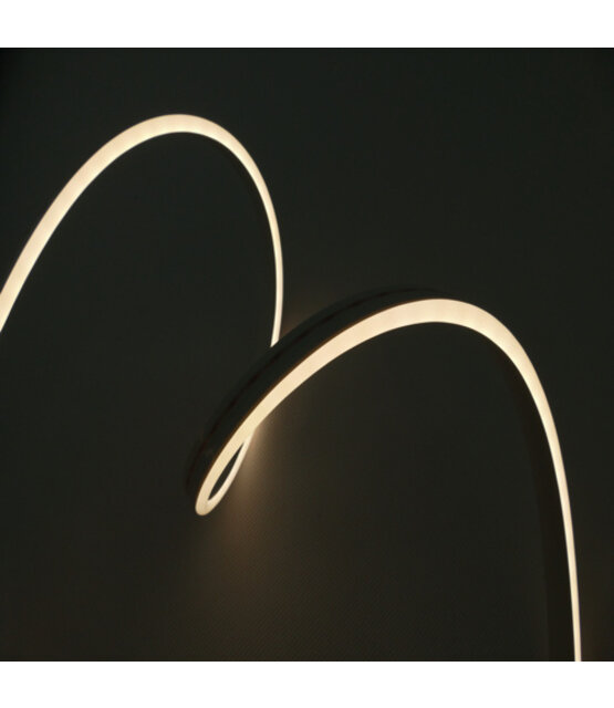 Neon Flex LED strip 24 volt 3000 kelvin warm wit 9,6W 1000LM 6 x 12mm IP67 – 5 meter