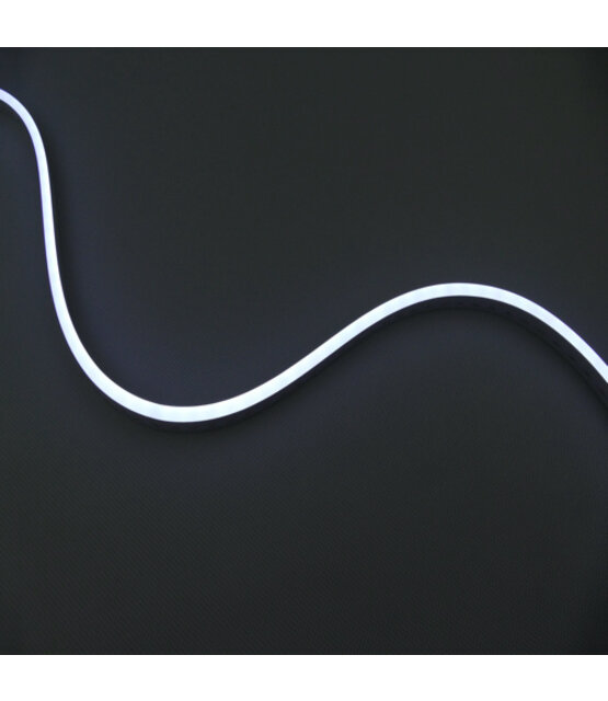 Neon Flex LED strip 24 volt 4000 kelvin natuurlijk wit 9,6W 1000LM 6 x 12mm IP67 – 5 meter