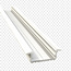LED profielen Luksus Wit LED inbouw profiel 2 meter met opaal klikafdekking 16 mm x 6,10 mm 08.2WIT