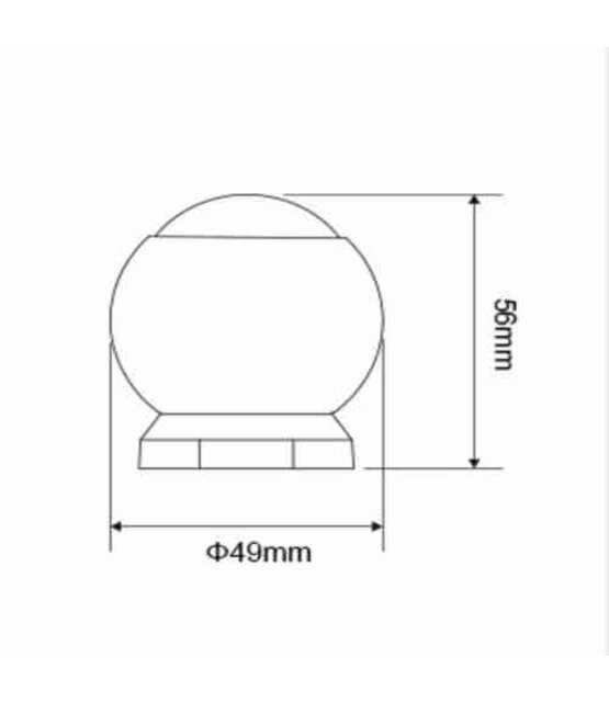PIR sensor draadloos 2,4ghz - Miboxer PIR1-RF