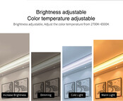 3 in 1 Zigbee + 2,4ghz LED controller voor RGB/RGBW/RGBWW/RGBCCT LED strips 12-24v - FUT037Z+