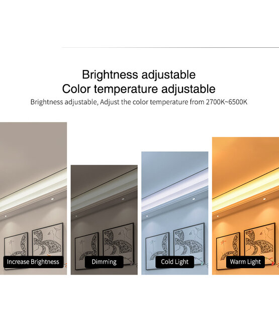 3 in 1 Zigbee + 2,4ghz LED controller voor RGB/RGBW/RGBWW/RGBCCT LED strips 12-24v - FUT037Z+