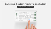 Zigbee LED controller 3 in 1 - voor RGB/RGBW/RGBWW/RGBCCT LED strips 12-24-48v - FUT037ZP+
