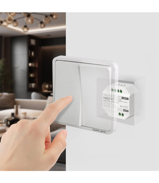 Draadloze AC TRIAC LED dimmer – Draadloze Fase afsnijding LED dimmer – Miboxer TRI-C1