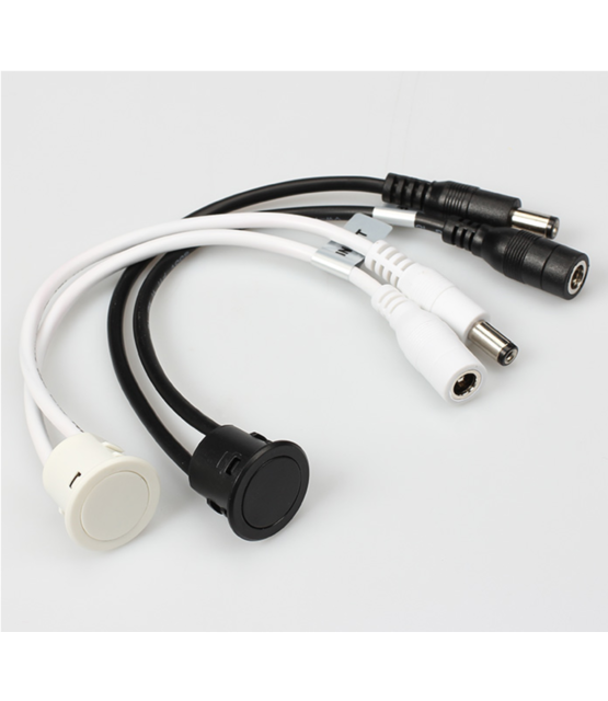 LED inbouw sensor touch dimmer voor enkel kleurige LED strips - STD004A ZWART