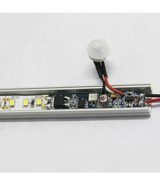 Instelbare LED schemerschakelaar & PIR sensor in 1 - SLSS002