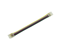 COB LED strip connector RGBCCT 2 zijdig – soldeervrij – klik connector – 12mm COB